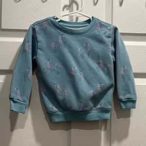 Garanimals Blue Unicorn Print Kids Sweatshirt